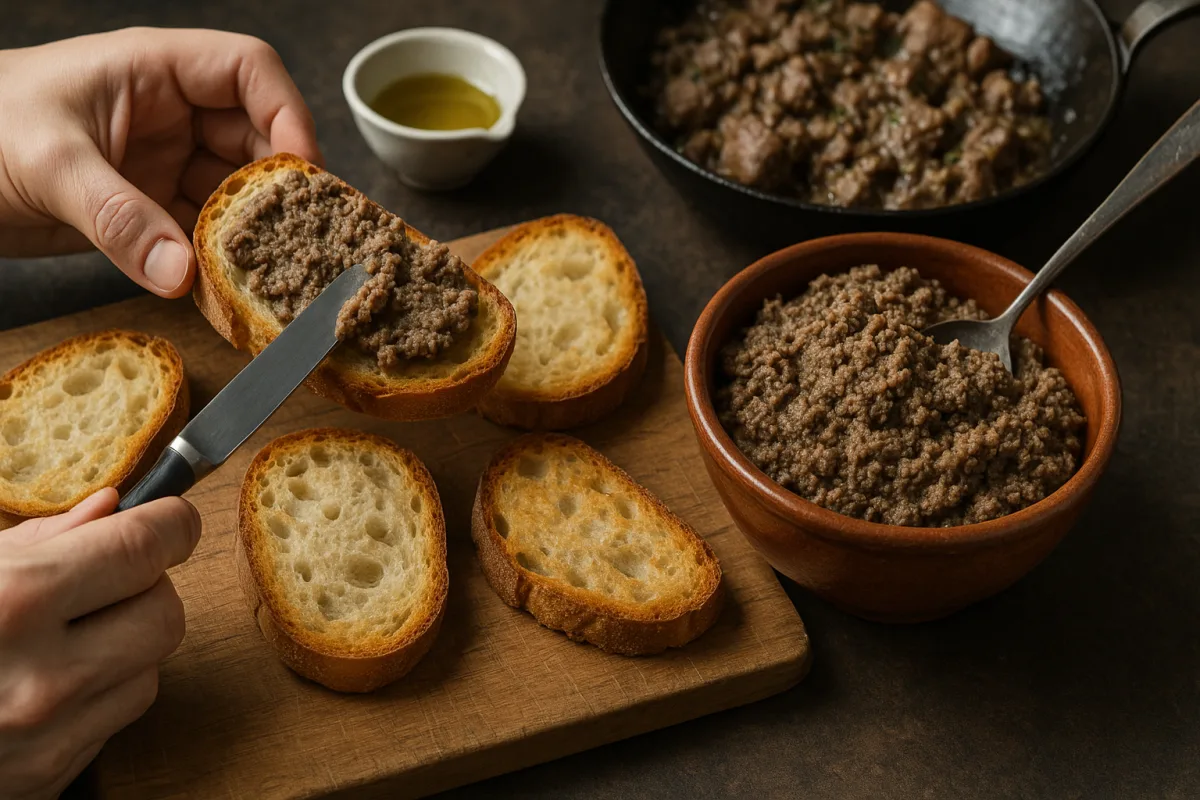 Come si preparano i crostini toscani tradizionali? Il trucco che li rende perfetti anche a casa