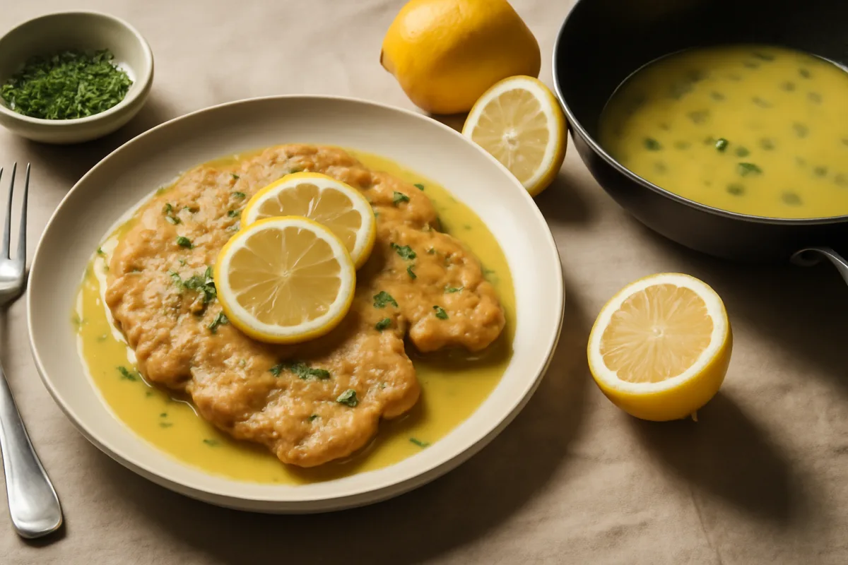 Scaloppine al limone perfette: il segreto degli chef per una salsa profumata e mai troppo liquida