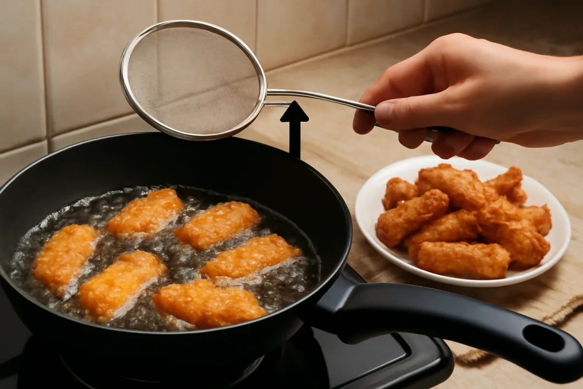 Come si evita l’olio sporco durante la frittura? Il segreto per dorature croccanti e leggere