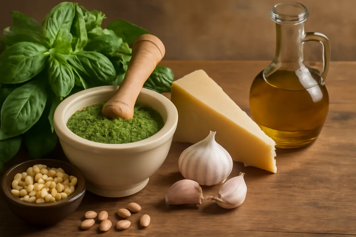 Pesto alla genovese originale: gli ingredienti da scegliere per sprigionare il massimo profumo