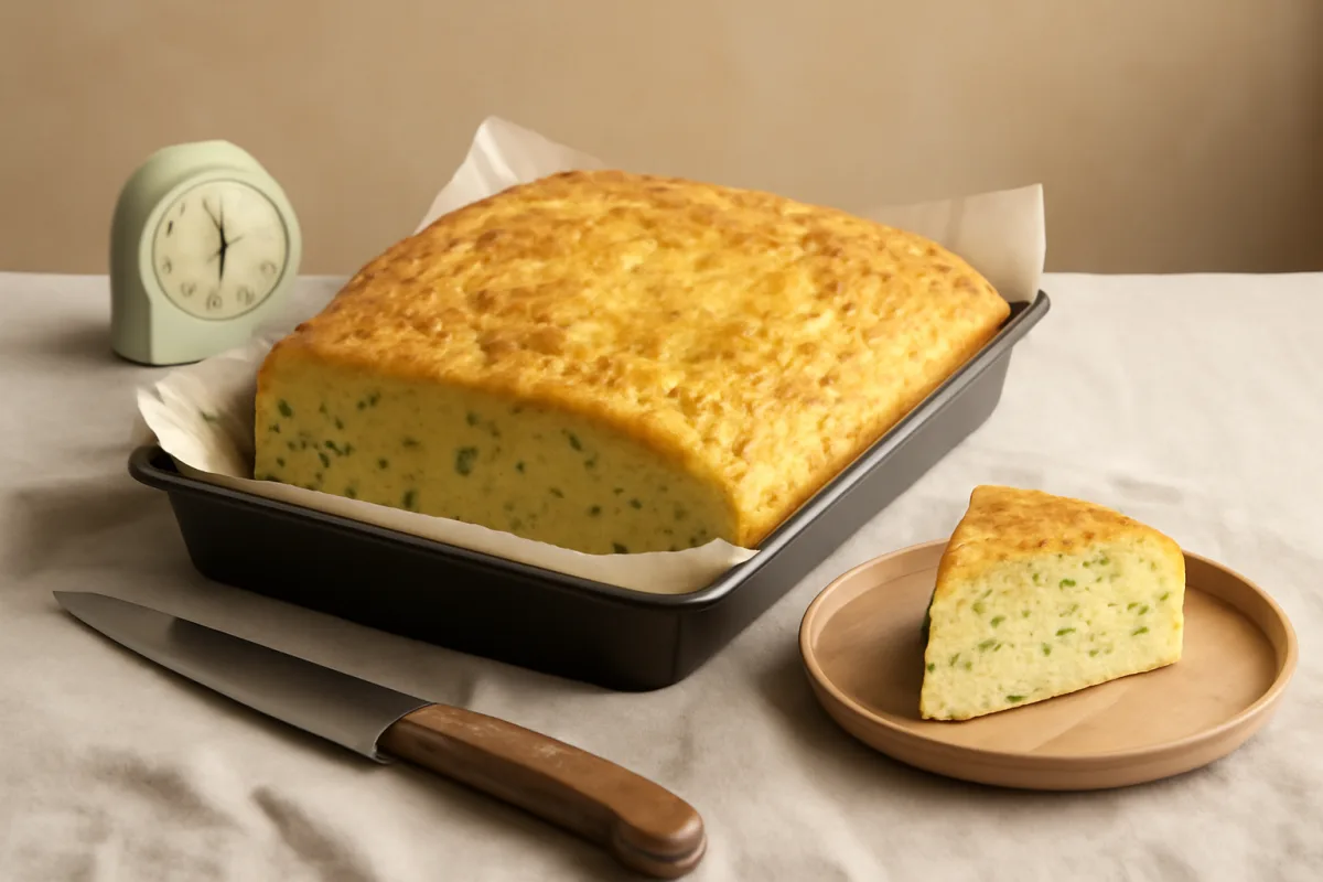 Frittata al forno soffice e alta: perché è meglio lasciarla riposare prima di tagliarla