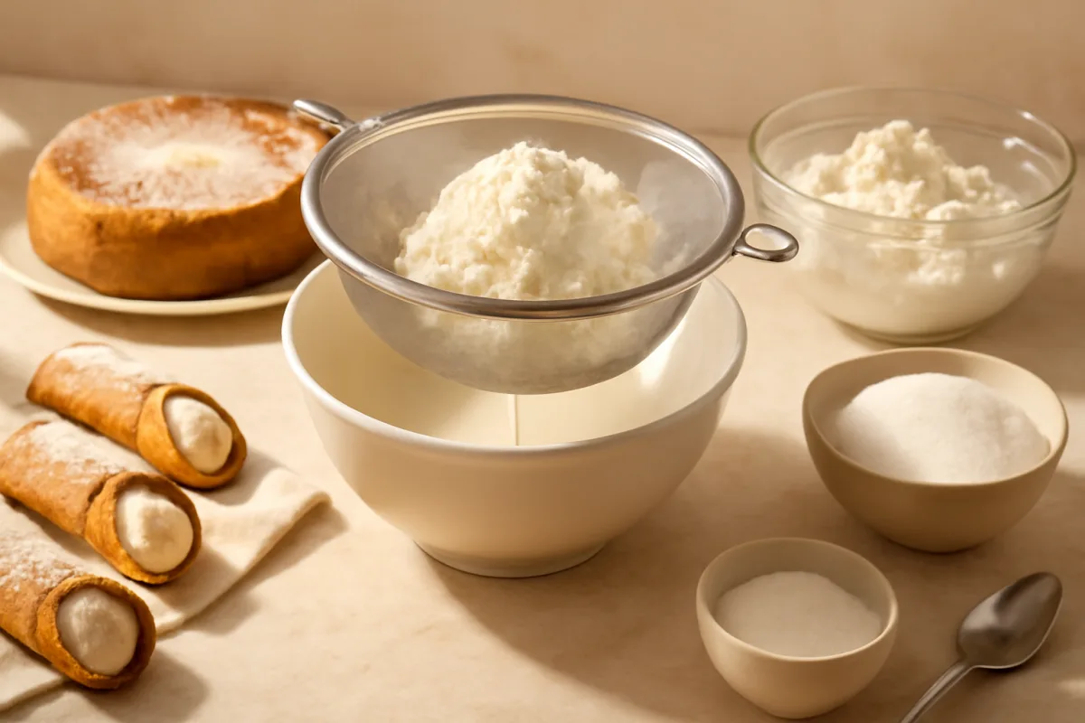 Ricotta nei dolci: come togliere l'acqua in eccesso senza comprometterne la morbidezza