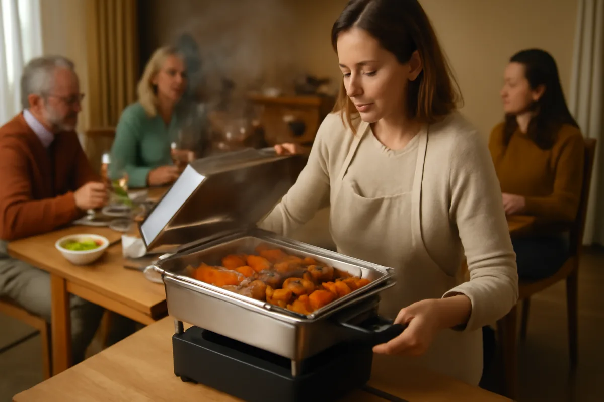 Come servire antipasti caldi a una cena con tanti invitati? Il metodo per tenerli perfetti fino a tavola