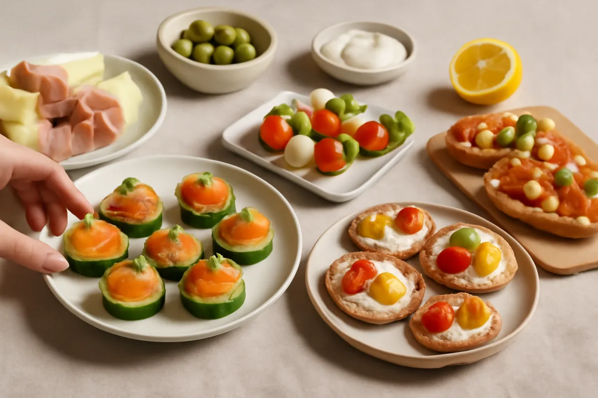 Antipasti veloci senza cottura: soluzioni fresche per stupire gli ospiti all’ultimo minuto