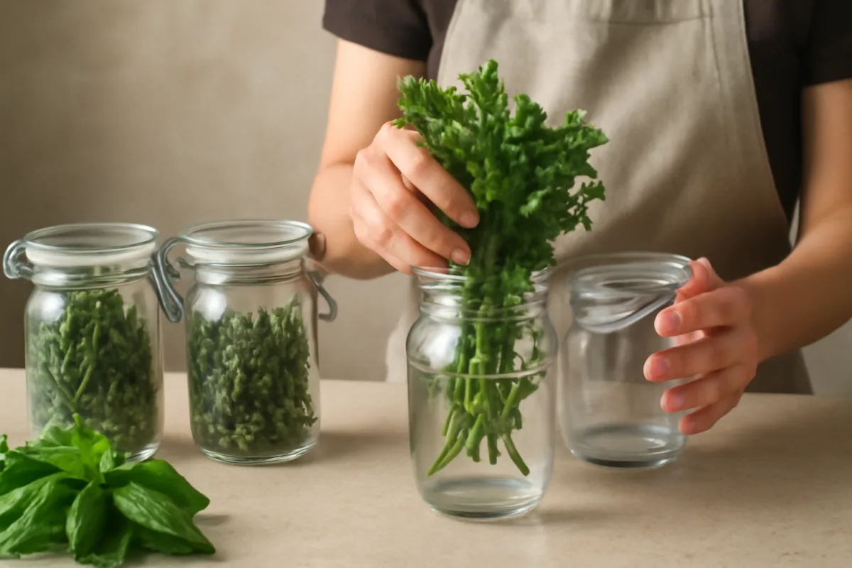 Come conservare le erbe aromatiche fresche? Il metodo che mantiene il profumo a lungo